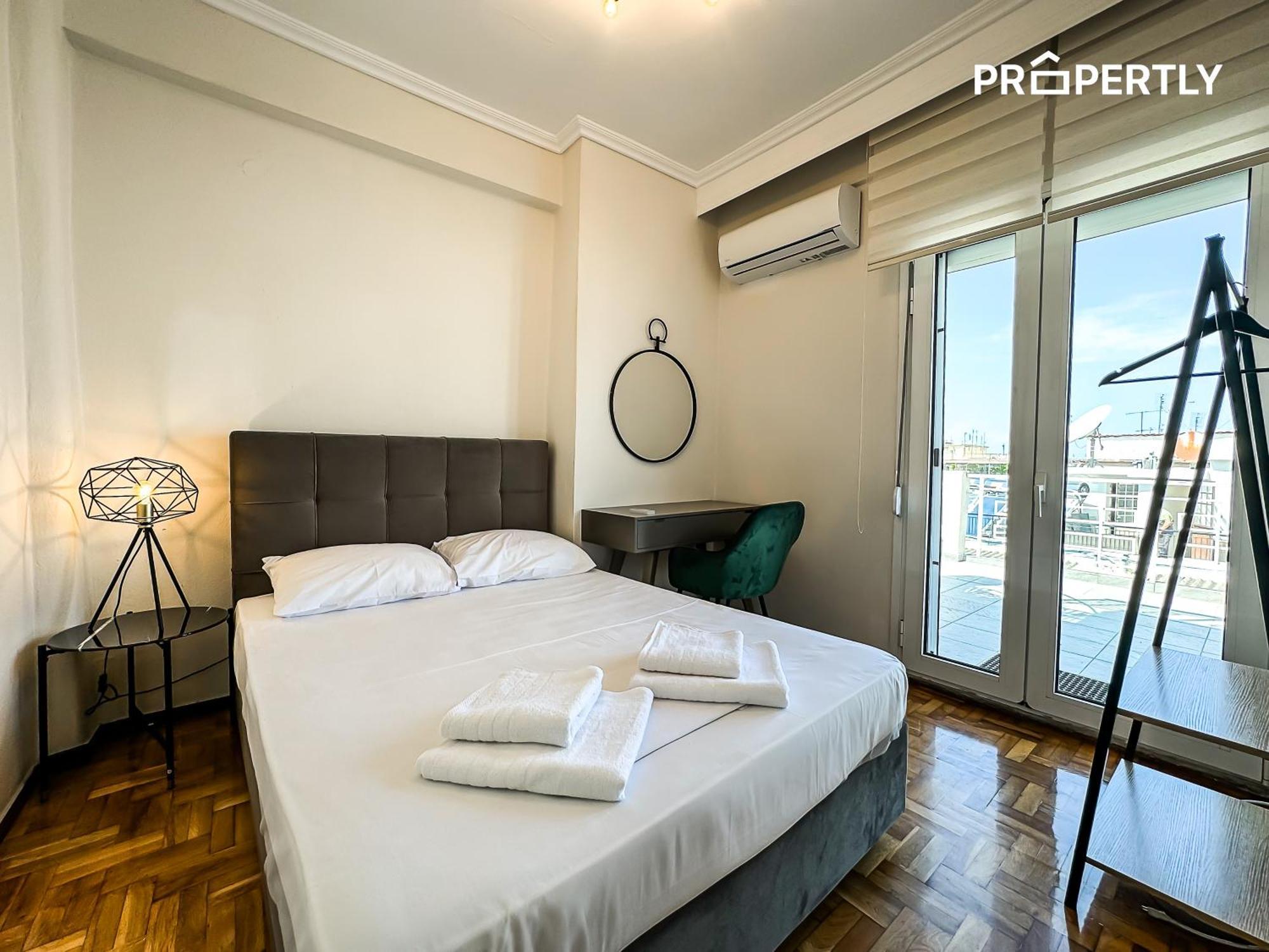 Ferienwohnung Thea Deluxe Loft Thessaloniki Exterior foto