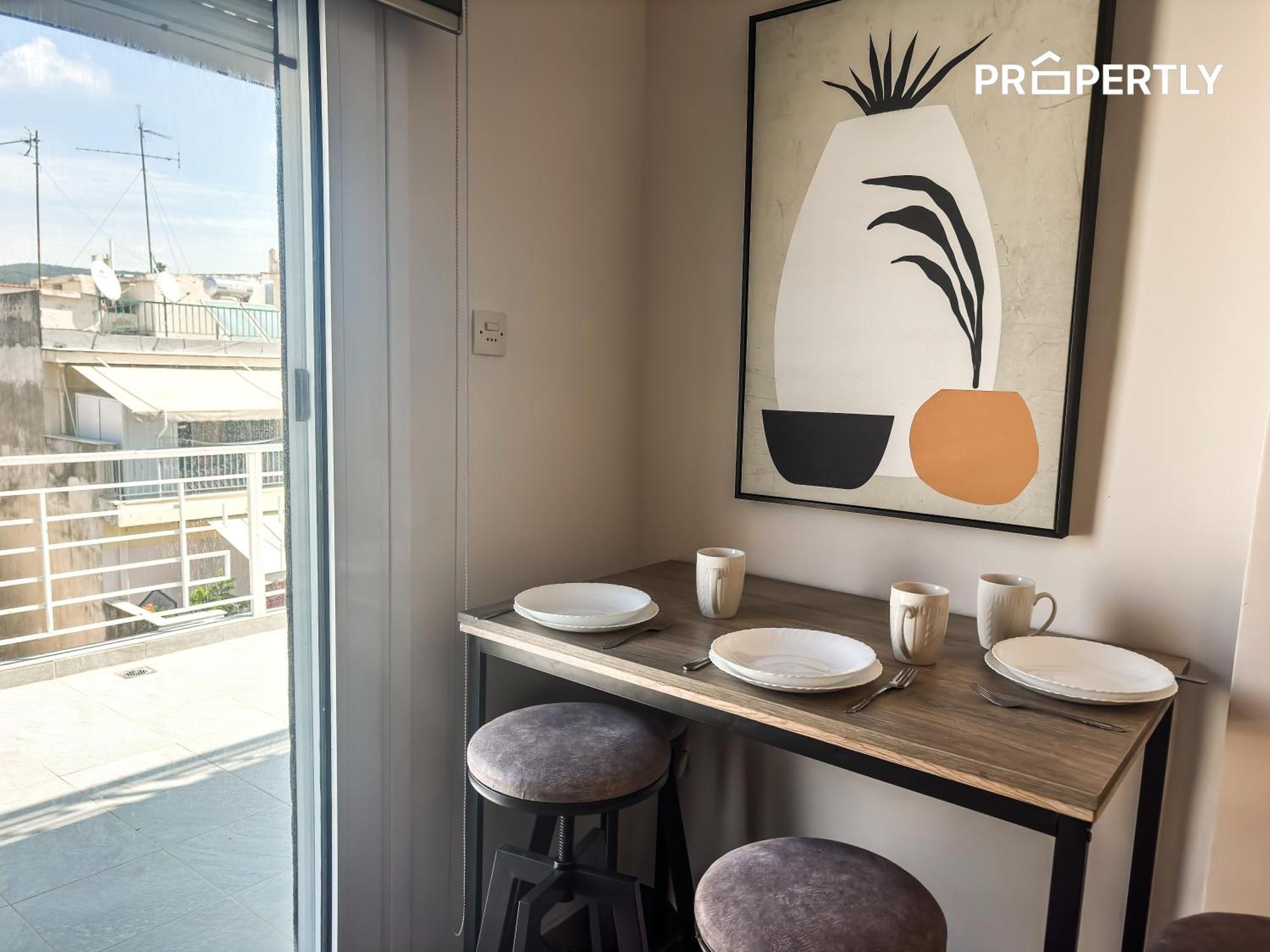 Ferienwohnung Thea Deluxe Loft Thessaloniki Exterior foto